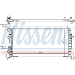 Radiateur Refroidissement Moteur Pour VW Audi Seat Skoda 5Q0121251EB 5Q0121251EC