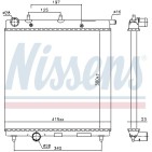 Radiateur Refroidissement Moteur Pour Peugeot Citroën C2 DS 1330.E5 9638520480