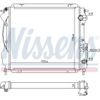 Radiateur Refroidissement Moteur Pour Renault Clio I 7700806576