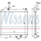 Radiateur Refroidissement Moteur Pour Nissan Pixo Suzuki Alto 17700-M68K00