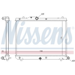 Radiateur Refroidissement Moteur Pour Suzuki Swift III 17700-62J50 1770062J50000