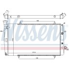Radiateur Refroidissement Moteur Pour Peugeot 309 II 1300.G2 1300.L5 1300.N3