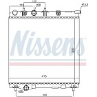 Radiateur Refroidissement Moteur Pour Peugeot 207 208 Citroën C3 II DS3