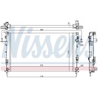 Radiateur Refroidissement Moteur Pour Renault Espace IV Laguna II 7711134656