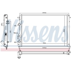 Radiateur Refroidissement Moteur Pour Renault Megane I Scenic Scénic 7700429769