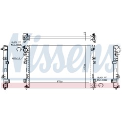 Radiateur Refroidissement Moteur Pour Peugeot Fiat Citroën Lancia 1301.Y9