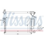 Radiateur Refroidissement Moteur Pour Peugeot Citroën Vauxhall 1330.03 1330.25