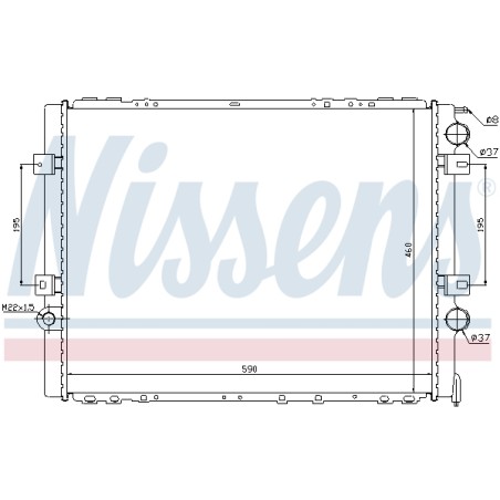 Radiateur Refroidissement Moteur Pour Renault Mascott Master Pro Renault Trucks
