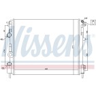 Radiateur Refroidissement Moteur Pour Renault Clio II Kangoo Nissan Kubistar