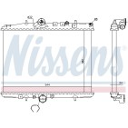 Radiateur Refroidissement Moteur Pour Peugeot 406 607 Citroën C5 I