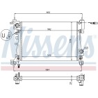 Radiateur Refroidissement Moteur Pour Opel Adam Corsa D E Vauxhall Adam