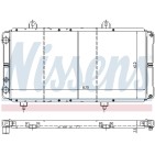 Radiateur Refroidissement Moteur Pour Peugeot J5 Alfa Romeo Citroën C25 7555444