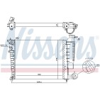 Radiateur Refroidissement Moteur Pour Citroën Xsara ZX 1301.J8 1301.J9 1301.TG