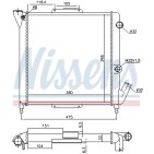 Radiateur Refroidissement Moteur Pour Renault 9 11 Rapid Super 5 7700757930