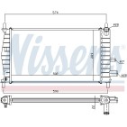Radiateur Refroidissement Moteur Pour Ford Fiesta IV Mazda 121 III