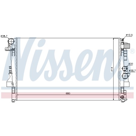 Radiateur Refroidissement Moteur Pour MERCEDES Viano Vito
