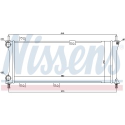 Radiateur Refroidissement Moteur Pour Fiat Panda 46777410 46825900 51702859