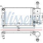 Radiateur Refroidissement Moteur Pour Fiat Panda 51729379 51759805 51773189