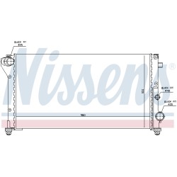 Radiateur Refroidissement Moteur Pour Fiat Panda 46798743 51729373 51773194