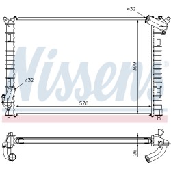 Radiateur Refroidissement Moteur Pour Mini Mini 1711.7.570.489 17117578489