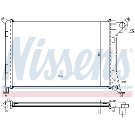Radiateur Refroidissement Moteur Pour Mini Mini 1475552 17101475552 17107535902