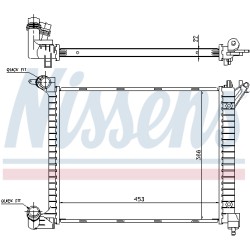 Radiateur Refroidissement Moteur Pour Mini Mini 1711.7.788.753 7.788.753