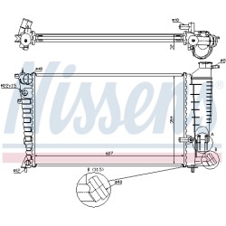 Radiateur Refroidissement Moteur Pour Peugeot 306 1301.L8 1301.L9 1301.MO
