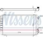 Radiateur Refroidissement Moteur Pour Renault Opel Vauxhall 4401893 R1650004