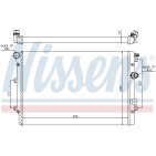 Radiateur Refroidissement Moteur Pour VW Sharan Tiguan Seat Alhambra