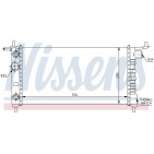 Radiateur Refroidissement Moteur Pour Opel Combo/Monospace Corsa B Tigra