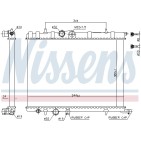 Radiateur Refroidissement Moteur Pour Peugeot 206 206+ 307 308 2008 I Partner