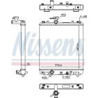 Radiateur Refroidissement Moteur Pour Suzuki Ignis I 17700-80G00 1770080G00A00