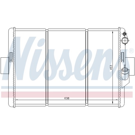 Radiateur Refroidissement Moteur Pour Iveco Daily I II 1907918 93809189 93809326