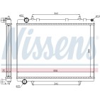 Radiateur Refroidissement Moteur Pour Peugeot 307 308 Citroën C4 I Picasso C5