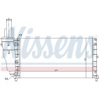 Radiateur Refroidissement Moteur Pour Fiat Punto Lancia Y 7774531 K46407450