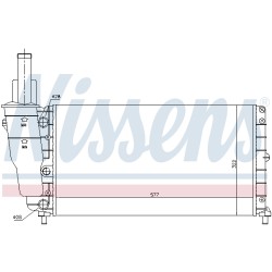 Radiateur Refroidissement Moteur Pour Fiat Punto Lancia Y 7774531 K46407450