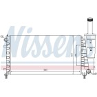 Radiateur Refroidissement Moteur Pour Fiat Punto 51724183