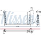 Radiateur Refroidissement Moteur Pour Peugeot 106 II Citroën Saxo 1301.HX