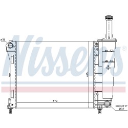 Radiateur Refroidissement Moteur Pour Fiat 500 C Panda Ford KA