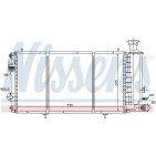 Radiateur Refroidissement Moteur Pour Citroën C15 96029201 96148094