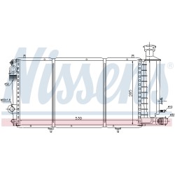 Radiateur Refroidissement Moteur Pour Citroën C15 96029201 96148094