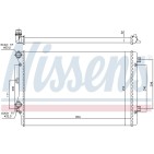 Radiateur Refroidissement Moteur Pour VW Audi Seat Skoda 5K0121251AA 5K0121253B