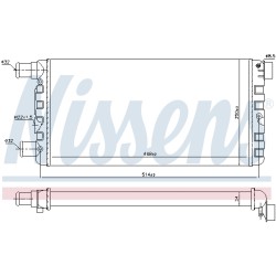 Radiateur Refroidissement Moteur Pour Fiat Cinquecento Seicento/600 - 7700881