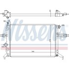 Radiateur Refroidissement Moteur Pour Opel Astra G Zafira A Vauxhall
