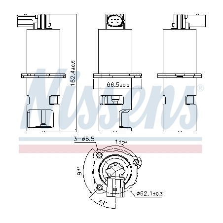 Vanne EGR Pour Renault Dacia Nissan 8200488774 8200656008 1495600Q0M 8200488774A