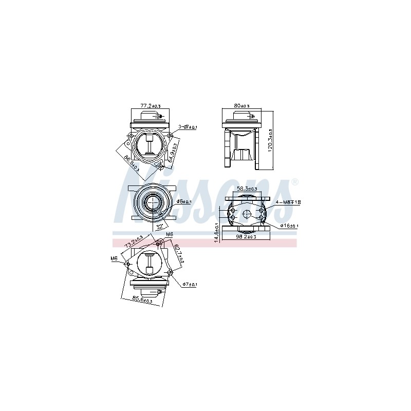 Vanne EGR Pour VW Audi Seat Skoda 038129637D 038131501AF 038131501AN 038131501K