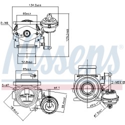 Vanne EGR Pour VW Audi Seat Skoda 038129637B 038131501A 038131501E 045131501C