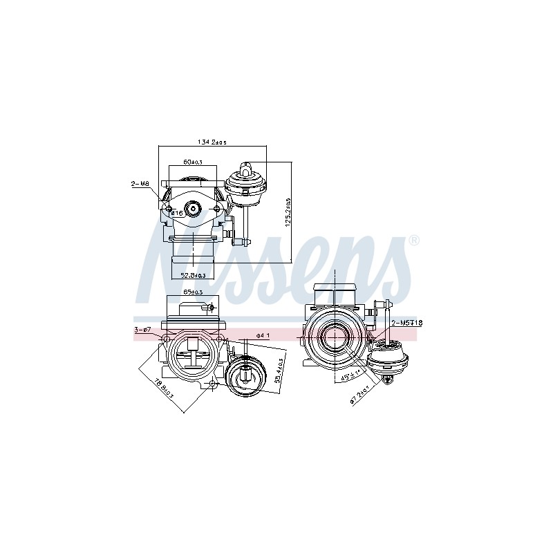Vanne EGR Pour VW Audi Seat Skoda 038129637B 038131501A 038131501E 045131501C