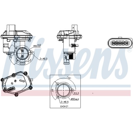 Vanne EGR Pour VW Audi Seat Skoda 04L131501C 04L131501M 04L131512AM 04L131512BC