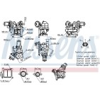 Vanne EGR Pour Volvo S60 II S90 V40 V60 I V90 XC40 XC60 XC90 36010130